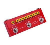 YIWEOG Pedale Effetti Combinato per Chitarra elettrica Multifunzionale Portatile con Batteria Integrata e Funzione di interfaccia Audio per la Riproduzione di Musica Wireless Tramite Telefono
