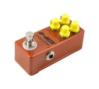 YIWEOG Pedale preamplificatore per chitarra B-Box Pedale effetti per chitarra elettrica True Bypass Guscio in lega di zinco DC 9V 6,35 mm Interfaccia ingresso/uscita Guadagno/Alti/Bassi/Volume 4 manop