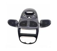 YIWIOJOB Compatibile con Peugeot 206, presa d'aria per cruscotto 206CC, pannello aria condizionata Citroen C2, pannello frontale, orologio da cruscotto.(Four-piece suit)