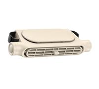 YIWOYI Ventilatore per sedile posteriore auto, angolo regolabile per seggiolino auto, unità di ventilazione portatile, batteria ricaricabile da 3000 mAh, circolazione d'aria a clip, ideale per viaggi