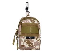 YIXANNX Borsa attaccata Borsa da appendere all'aperto da viaggio in nylon viaggio per fotocamera Kit marsupio Arrampicata Escursionismo Caccia, Camouflage marrone