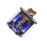 YIXANNX Casa delle bambole in miniatura fai-da-te con kit di mobili Lascia che l'immaginazione kit di mobili in legno miniatura fai-da-te legno selvaggio regali meravigliosi, B-068