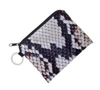 YIXANNX Chang Purse Impermeabile Serpentine Pattern Strato interno spesso Portafoglio piccolo da donna Fornitura di mini pacchetti di carte a multiplo, lqb3026