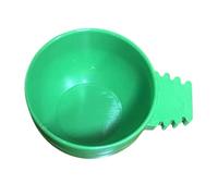 YIXANNX Ciotole per animali domestici Riutilizzabili Lavabili Clip-On Mangiatoia per uccelli Vassoio per semi Dispenser per piccoli animali Bicchieri Accessori, Piccolo