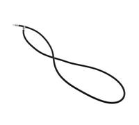 YIXANNX Collana e bracciale da donna attraenti, realizzati con gomma di qualità, abbinati a ciondoli alla moda, adatti a qualsiasi collezione di gioielli unisex per uomo e donna.