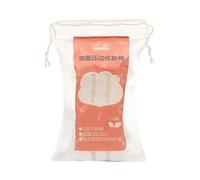 YIXANNX Confezione da 50 dischetti per trucco in cotone Double Face Cosmetics Foundation Remover Portable Drawstring Holder Strumenti per la pulizia