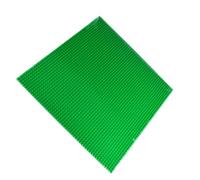 YIXANNX Costruisci la tua piastra di base per blocchi di avventura per bambini creativi Gioca a blocchi costruzione Piastra base costruzione in ABS, verde