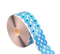 YIXANNX Cuscinetti antiscivolo per lenti ad alte prestazioni Adesione facile e forte Adesivi antiscivolo per bordi di lenti Anti adesivo per la lavorazione di bordi, Rosso intenso, 20x25.5 mm
