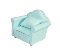 YIXANNX Divano in miniatura resistente per casa delle bambole, divano splendidamente realizzato che lo spazio del soggiorno con Per eleganza, in miniatura con cuscini, modello di scena per mobili