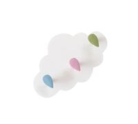 YIXANNX Ganci Cloud Seamless Hanging autoadesivi Nessuna perforazione Stile semplice Organizer per utensili da cucina per accessori da bagno
