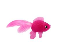 YIXANNX Giocattolo per pesci in plastica ecologico che crea un acquario pacifico Pesci artificiali in movimento finti artificiali , rosa