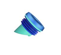 YIXANNX Gli anelli di cera per flange del WC garantiscono una tenuta impermeabile affidabile. L'anello di cera spesso per la tazza garantisce buone prestazioni di tenuta per gli