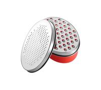 YIXANNX Grattugie per formaggio in acciaio inossidabile di dimensioni compatte tritaverdure multiuso strumento di macinazione forniture da cucina metallo Zester