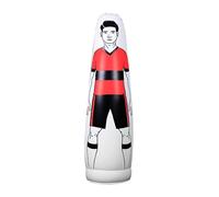 YIXANNX Il manichino Gonfiabile da Calcio migliora la precisione e la prontezza di Gioco con un'affidabile configurazione di Allenamento per Gli Atleti Calcio. Manichino Gonfiabile da Allenamento per