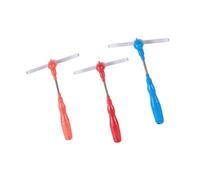 YIXANNX Il mulino a vento elettrico gioca il giocattolo musicale portatile leggero alimentato a batteria che gira impermeabile giocando luci colorate LED