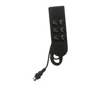 YIXANNX Interruttore per poltrona reclinabile con telecomando a sei pulsanti per migliorare il comfort a casa Soluzione efficiente per la regolazione elettrica della poltrona, Dritto