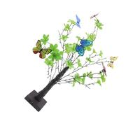 YIXANNX Lampada ad albero a batteria con rami regolabili. L'albero luminoso è dotato di doppia alimentazione tramite batteria e USB e può essere
