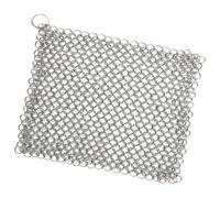 YIXANNX Macchie ostinate Pulizia di cotta di maglia Padelle in ghisa Pentole Teiere e altri accessori da cucina Potente capacità pulizia Il detergente per ghisa è collegato da molti cerchi, medio