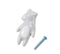 YIXANNX Manopole in ceramica ad ampia applicazione per armadi Manopole in ceramica antiruggine compatte e leggere per cassettiere, Asino piccolo