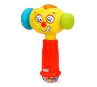 YIXANNX Martello per Bambini Giocattolo Martellante Martellante Suono Musicale Giocattoli Luminosi Funzionamento a Batteria Gioco Allenamento Esercizio Intrattenimento