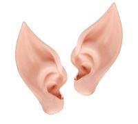 YIXANNX Orecchie finte da elfo, orecchie da elfo, feste in Per maschera, carnevale, fate, folletti, facili interpretare, accessori per costumi in lattice, finte, fata elfica, accessori per