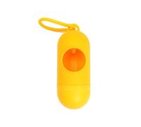 YIXANNX Pannolini Borsa per neonati Plastica Piccola portatile Spazzatura Immondizia Borse per neonati Pannolini Spazzatura Rimovibile Cura Alla moda, Arancia