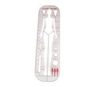 YIXANNX Righello multifunzionale per modelli di disegno per stilisti e sarti che cercano precisione nell'abbigliamento e nel disegno. Righello per sarta, strumenti per la