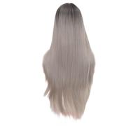 YIXANNX Sentiti bella e a tuo agio con la parrucca sintetica resistente, parrucca con capelli lunghi e lisci, parrucche sintetiche, cuoio capelluto realistico, 9582-14