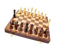 YIXANNX Set di scacchi in legno con pezzi in palissandro fatti a mano, elegante scacchiera progettata per giochi al chiuso e all'aperto per tutte le età, set di scacchi da tavolo, giochi da tavolo
