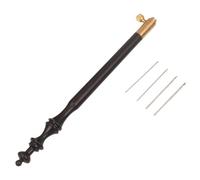 YIXANNX Set di uncinetti in legno per principianti di cucito francese e uncinetto, include aghi diverse misure per lavori artigianali adatti a tutti, 4 aghi, paillettes, perline e ricami fai da te.