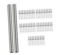 YIXANNX Soluzione per chiodi senza giunzioni con doppia testa ad resistenza per progetti decorativi di lavorazione del legno e assemblaggio di mobili Viti di sicurezza invisibili