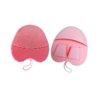 YIXANNX Spazzola per la pulizia del viso in silicone unisex Spazzole per il lavaggio di bellezza Strumenti per la cura della pelle esfoliante Strumento Viaggio in hotel