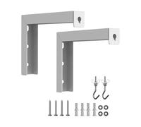 YIXANNX Supporto per tenda per proiettore, supporto per montaggio a parete, per proiettore, da parete per un'installazione senza sforzo dello schermo cinematografico, schermo cinematografico