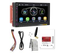 YIXANNX Supporto radio stereo per auto Din AM/FM supporto per riproduzione wireless per auto radio stereo per 2DIN suono AM/FM Bluetooth