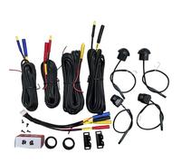 YIXANNX Telecamera per auto con notturna e di parcheggio Registrazione ad definizione Telecamera per retromarcia ABS per veicoli