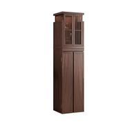 yixinzi-2024 Altare del Buddha Mobiletto portaoggetti in noce nero con porta Buddha, mobiletto porta offerte for soggiorno interno Tavolo buddista
