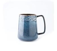 yixinzi-2024 Tazza di caffè Set di 1 tazze da caffè affusolate, in ceramica dipinta a mano, formate in forno, grande capacità, 23,67 once, for ufficio o uso domestico