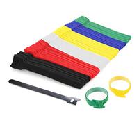 YIXISI 120PCS Fascette Fermacavi, Fascetta per cavi regolabile, Gestione Fascette Fermacavo, Fascette Riutilizzabili, per Gestione del Cavo per Cavi in Casa, Ufficio e Auto