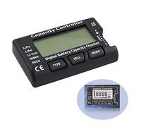 YIXISI 2.1 "RC cellulare Capacita' Meter, Digital Battery Checker, Digital Battery Controller, per NiCd/NiMH/LiPo/LiFe/Li-ion