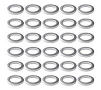 YIXISI 30 Pezzi 10.2x15x2 mm Rondelle per Cerniere Porte, Acciaio al Carbonio