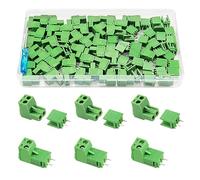 YIXISI 40 Pari Connettore PCB Collegabile, Distanza 5.08mm 2 Pin Mount Morsettiera, Terminal Block