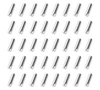 YIXISI 40 Pezzi 22x6 mm Perno di Posizionamento, Supporti Ripiani Armadio Supporto Mensole Staffe, per Mobili da Cucina