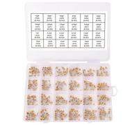YIXISI 480 Pezzi 24 Valori 10pF-100nF 50V Kit Assortimento Condensatori Ceramici, Condensatore Ceramica Monolitico Multistrato