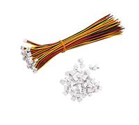 YIXISI 50 Paia Mini Micro JST-ZH 1.5mm 3-Pin Connector Plug con Cables 15cm