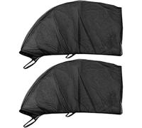 YIXUEERWSY 2 Pezzi Parasole Auto per BMW 3 Series Cabrio E30 E36 E46 E93,Rete Nylon Tendine Finestrino Traspiranti Anti-Zanzare e Protezione UV Oscurante Estivo