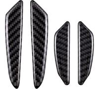 YIXUEERWSY 4 Pezzi Fibra di Carbonio Paracolpi Portiere Auto per BYD Atto 3 Yuan Plus Atto3 2021-2023, Paracolpi Laterali Decorativi per Paraurti e Sportelli Veicolo