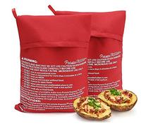 YiXuTag Sacco Cuoci Patate In Microonde,2PCS Sacchetto per Patate Microonde,Microonde Patata Fornello Borsa,Sacchetti per Microonde per Patate,Patate Microonde Fritte,al Forno in Soli 4 Minuti