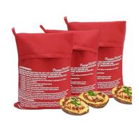 YiXuTag Sacco Cuoci Patate In Microonde,3PCS Sacchetto per Patate Microonde,Microonde Patata Fornello Borsa,Sacchetti per Microonde per Patate,Patate Microonde Fritte,al Forno in Soli 4 Minuti