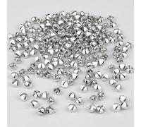 YiYa 200Pcs Noël Jingle Bells Petites Clochettes Argent Jingle Bells Métal Jingle Bells DIY Bells pour Décoration de fête de Noël Vacances Couronne Décoration d'intérieur