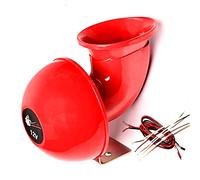 YIYDA Clacson sonoro elettrico rosso 150dB altoparlante camion 12V impermeabile